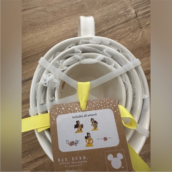 Rae Dunn Disney Princess Measuring Cups, Set of Four - Picture 5 of 8